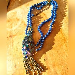 Heidi Daus Peacock Earrings